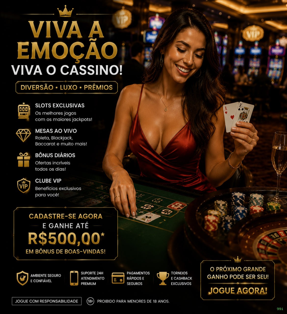 Métodos de pagamento aceitos na 99i